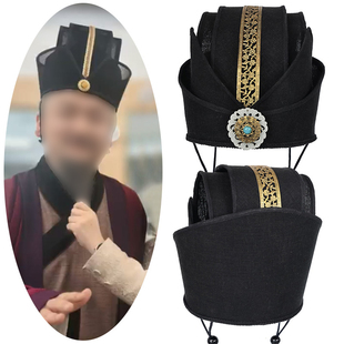 影视古装男士中国风宋朝春秋官员帽子网剧文官大臣古装汉服唐宋帽