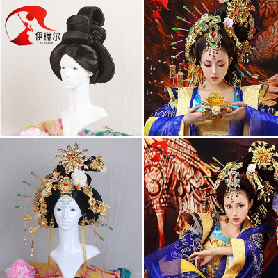 古装风贵妃仙女反串凤求凰假发套