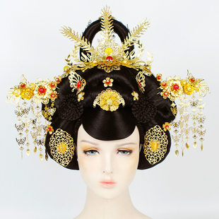 西安网红大唐不夜城不倒翁皮卡晨同款头套饰品服装演出配饰B-035