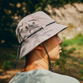 三夫户外 户外徒步登山渔夫帽休闲防晒透气舒适 隐者山之道