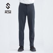 三夫户外 防风水 户外徒步登山韶光秋冬加绒软壳裤 Sanfo Plus