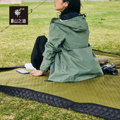 三夫户外 隐者山之道碧山户外露营春游超声波野餐垫便携可折叠