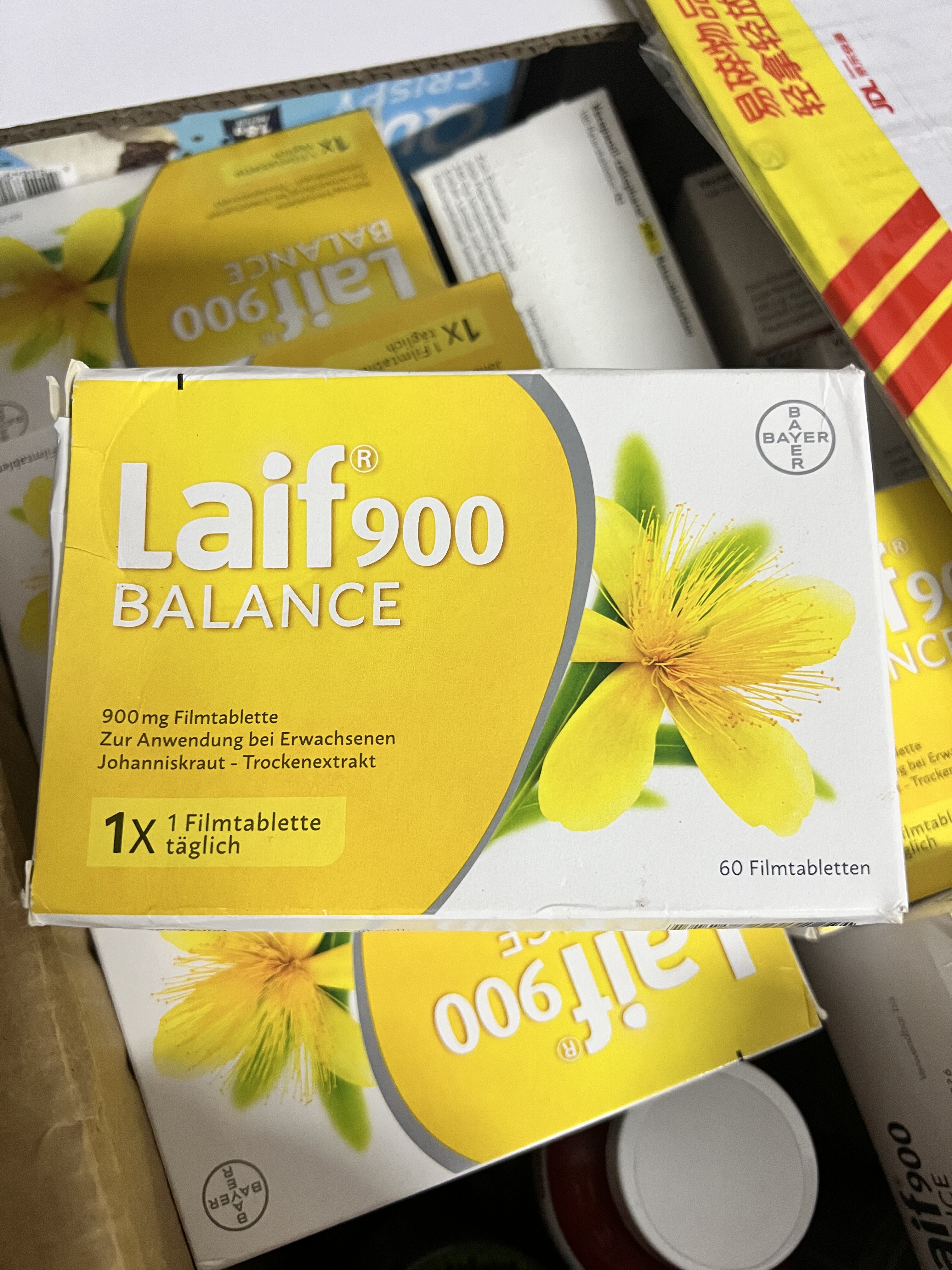 德国Laif 900 Balance圣约翰草提取物片剂60粒-缓解紧张烦躁郁闷