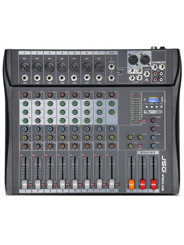 JSGI Общая фабрика MT82CX 9-way Professional Stage Performance с Effect U Disk Mp3 Bluetooth входной микшер Bluetooth