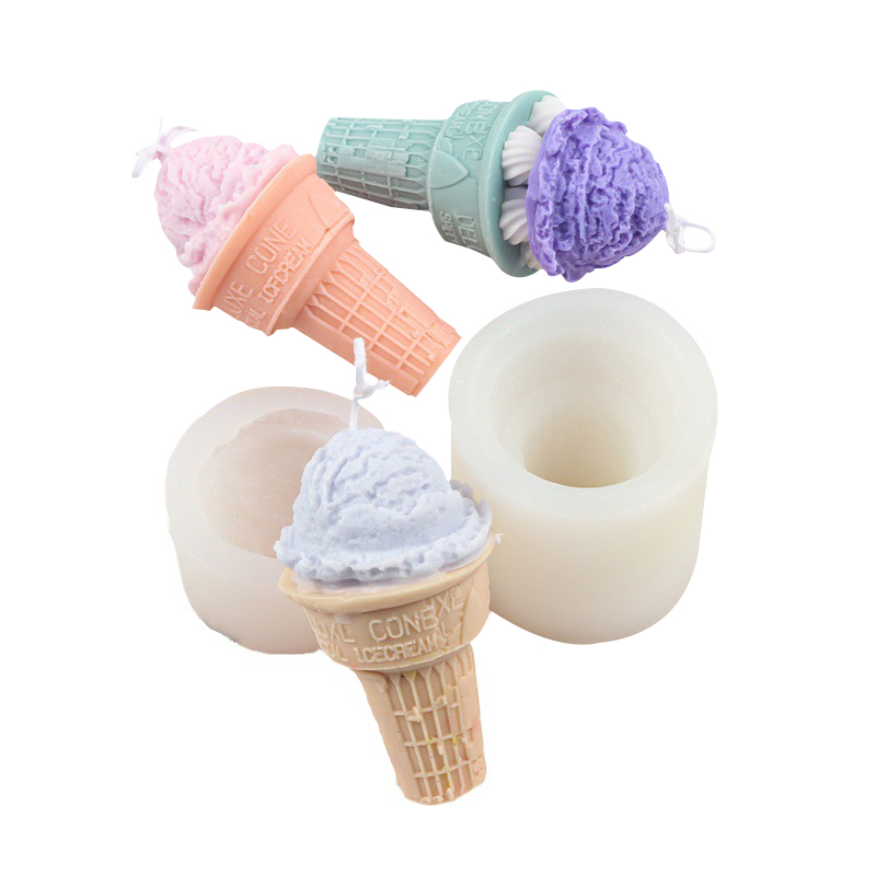 diy液体硅胶冰淇淋造型模具