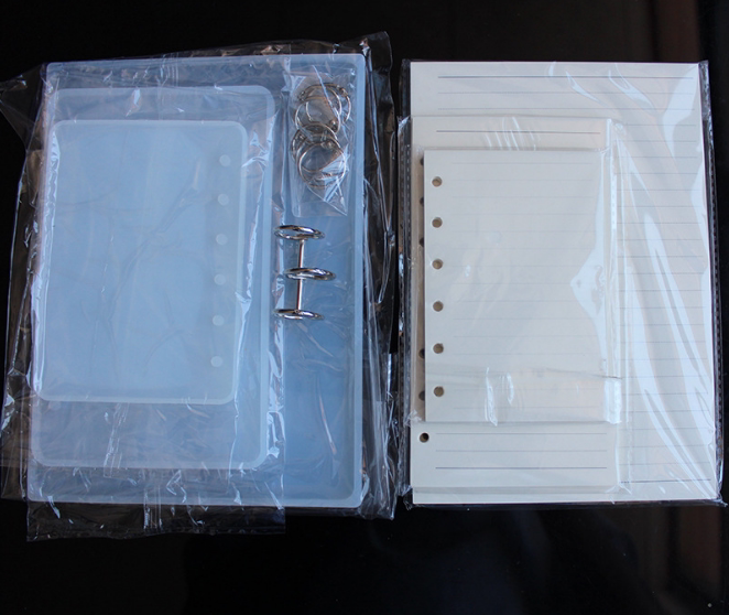 笔记本模具 硅胶模具 滴胶模具 水晶滴胶模具 笔记本纸 内页 卡圈