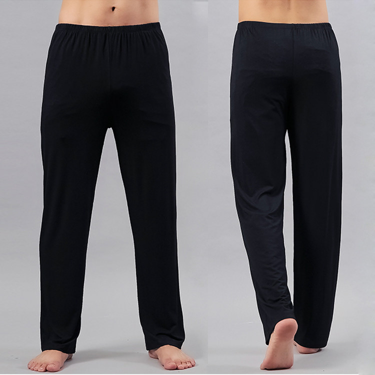 男练功形体舞蹈直筒裤