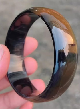 天然牛角雕刻手镯小众设计民族风