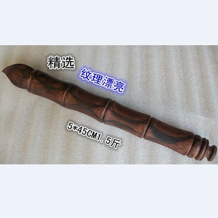 老挝大红酸枝毛笔判官笔 交趾黄檀大刀佩剑摆件 红木文房装饰品