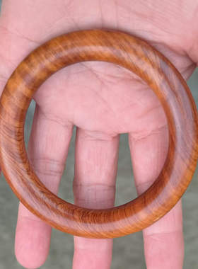 一物一拍缅甸花梨木水波纹手环