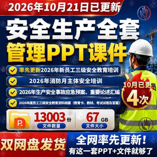 2026年新员工三级安全教育管理培训PPT课件安全生产教育视频片