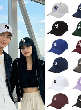 MLB帽子软顶小标CP77大标CP66洋基队NY棒球帽LA鸭舌帽潮防嗮遮阳