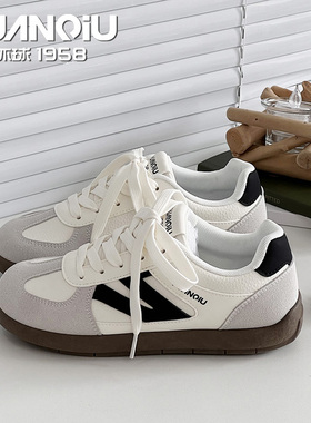 环球复古软底德训鞋女2026春秋新款百搭ins潮小众轻便不累脚板鞋