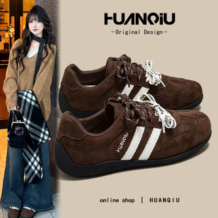 百搭舒适不累脚板鞋 环球春季 女2026超火爆款 软底轻便德训鞋 新款