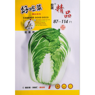 6公斤 山东胶蔬精纯87114大白菜籽种大全抗病高产种子耐贮运种孑5