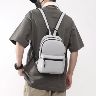 202外出小包包6男式 旅游逛街便携斜挎胸包双肩背9.7寸平板伞小包