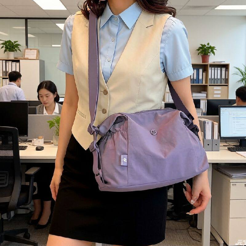 Colorful Fox多背法二用小双肩包女A4杂志单肩斜跨侧水杯伞位布包