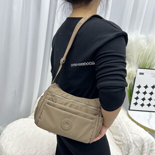 2026质量好中青年女士妈妈包双侧袋防泼水单肩斜挎平板伞逛街背包