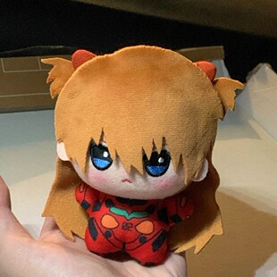 10cm二次元战士玩偶可爱明日香努努体绫波丽海星体棉花娃娃小挂件