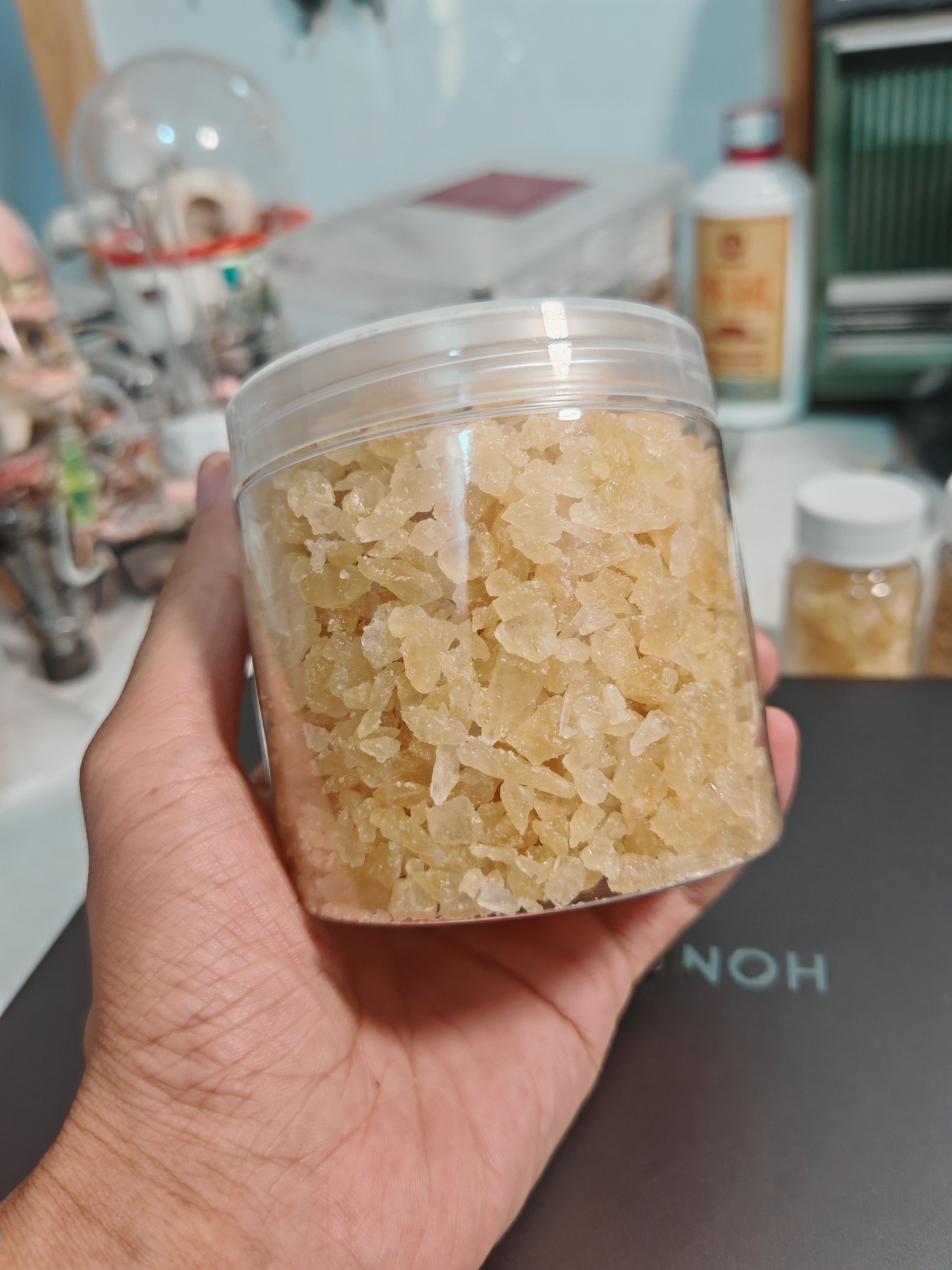 蚂蚁食粮特制冰糖380毫升|工匠原生红胸肯尼亚大头食物很大一罐