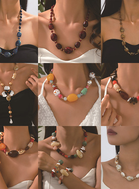 树脂系列欧美热销多巴胺风手工30