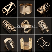 bracelet 欧美时尚 women personality metal 个性 仿金手镯Fashion