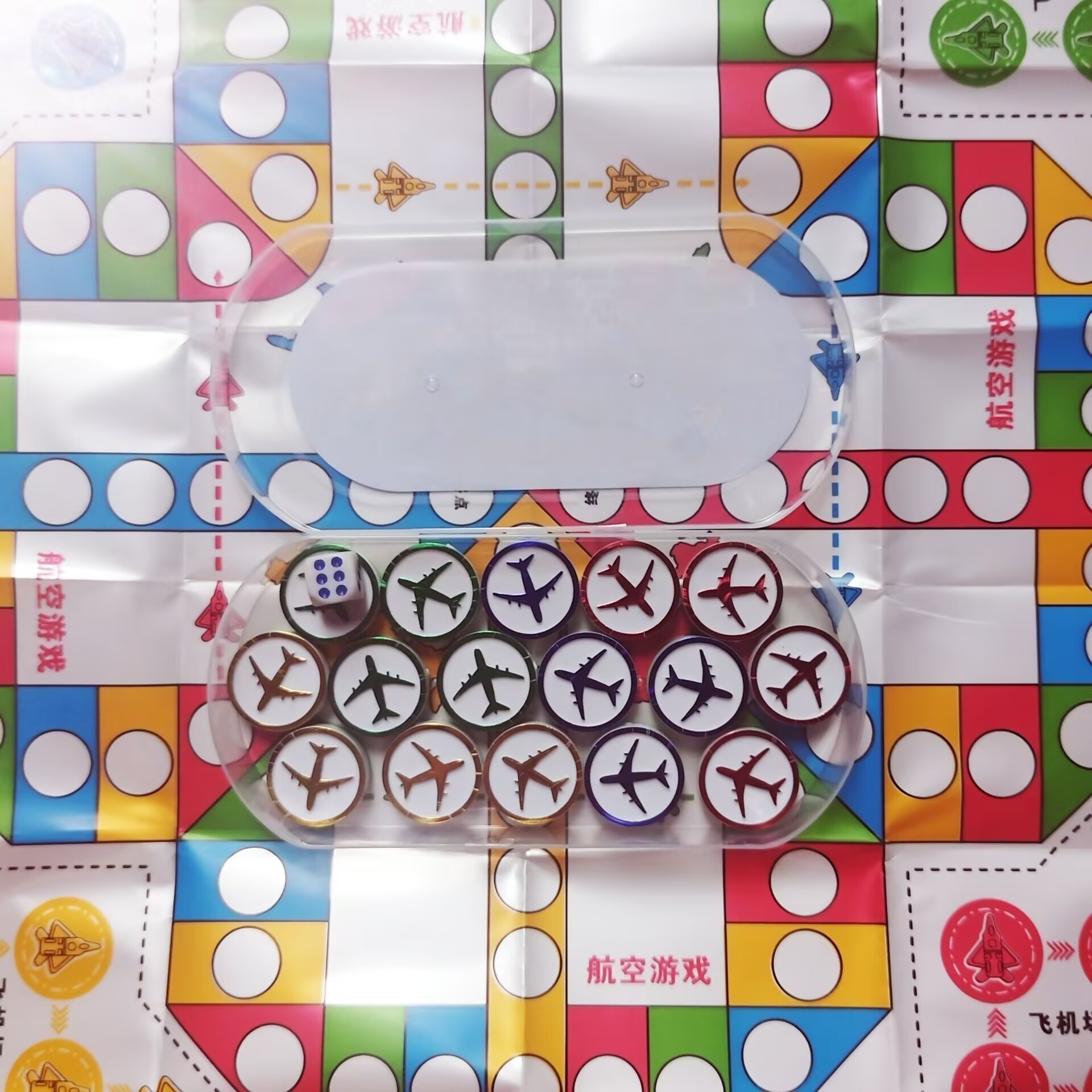 儿童飞行棋斗兽棋中国象棋类小学生初学者游戏益智玩具五子棋黑白