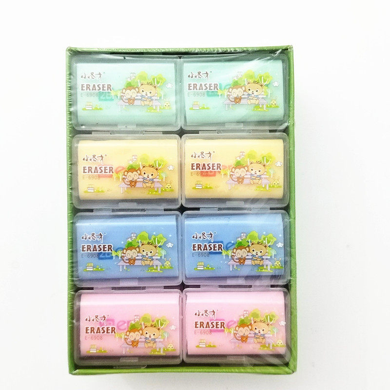 幼儿园环保橡皮盒装2B奖品文具