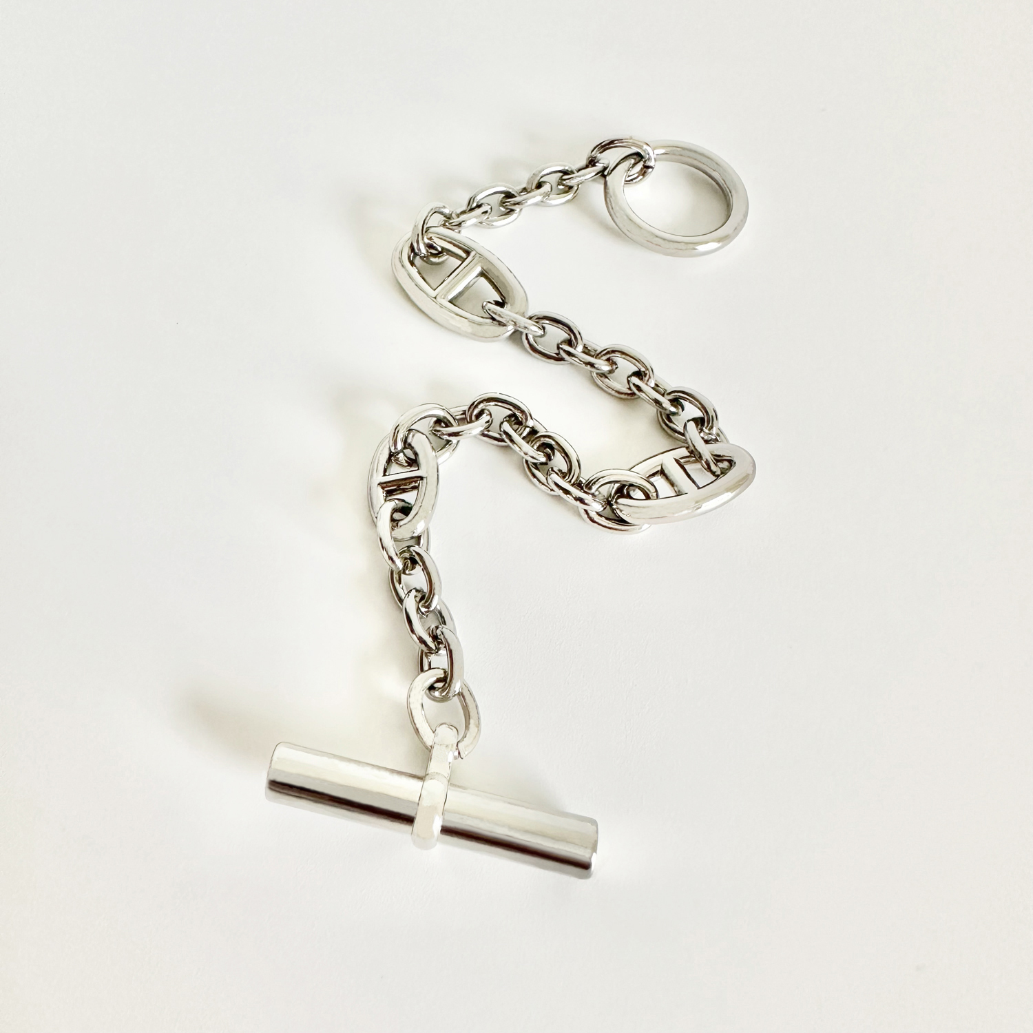 猪鼻子手链链条情侣同款