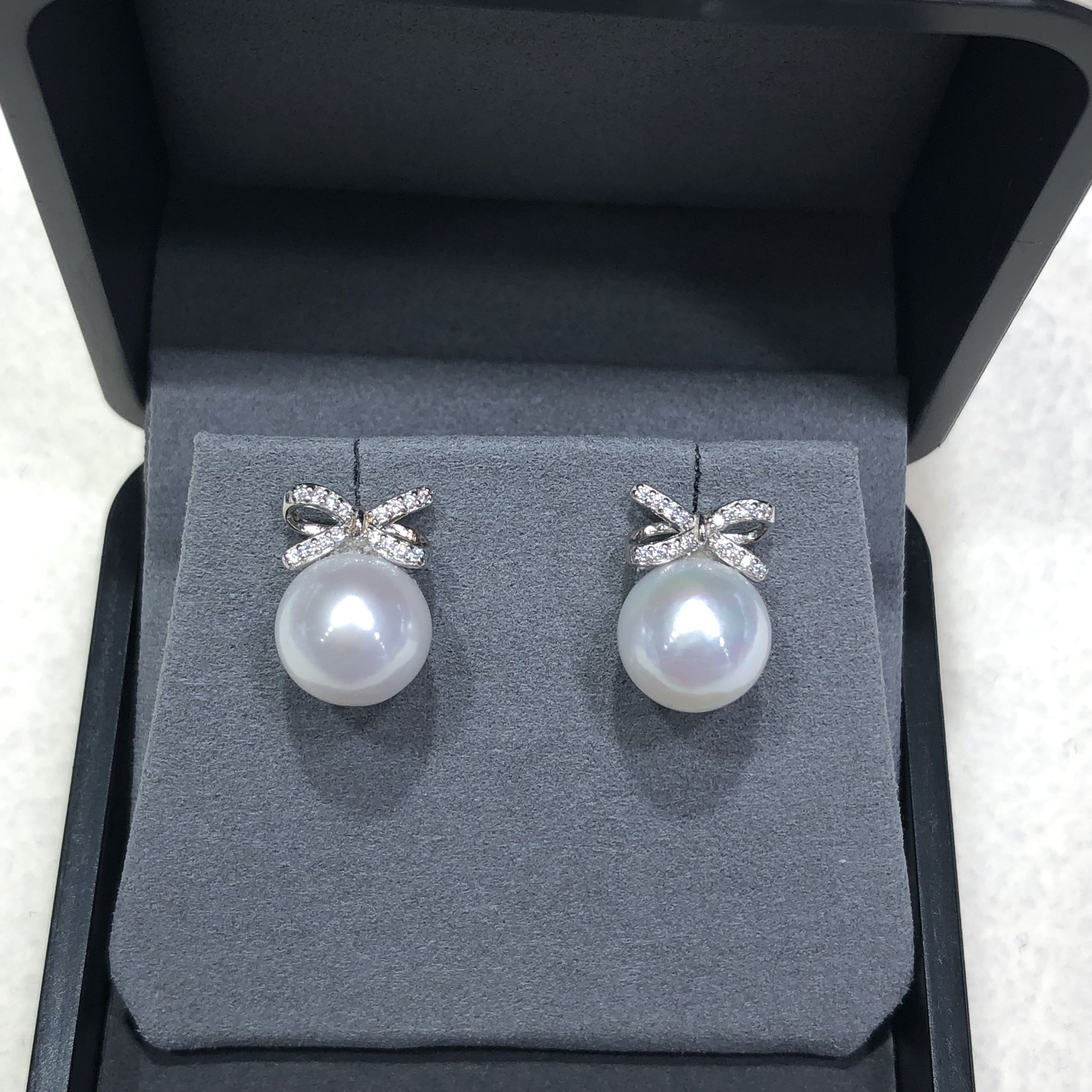 爱迪生正圆珍珠耳环澳白冷光天然淡水925银时尚款式无调色,珠宝/钻石/翡翠,耳饰,淘宝优惠券,粉丝福利购,淘宝优惠卷