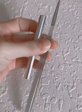 现货圆头笔画花笔方支拉线美甲笔套装8美甲亚克力光疗笔刷彩绘笔