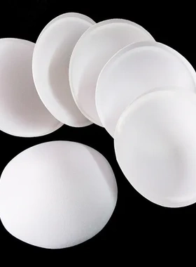 插片海绵瑜伽胸垫包布服装蝴蝶结婚纱礼服白色旗袍泳衣大圆胸棉