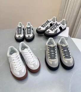 特价纯元~REPRODUCTION OF FOUND德训鞋小众休闲复古百搭真皮板鞋