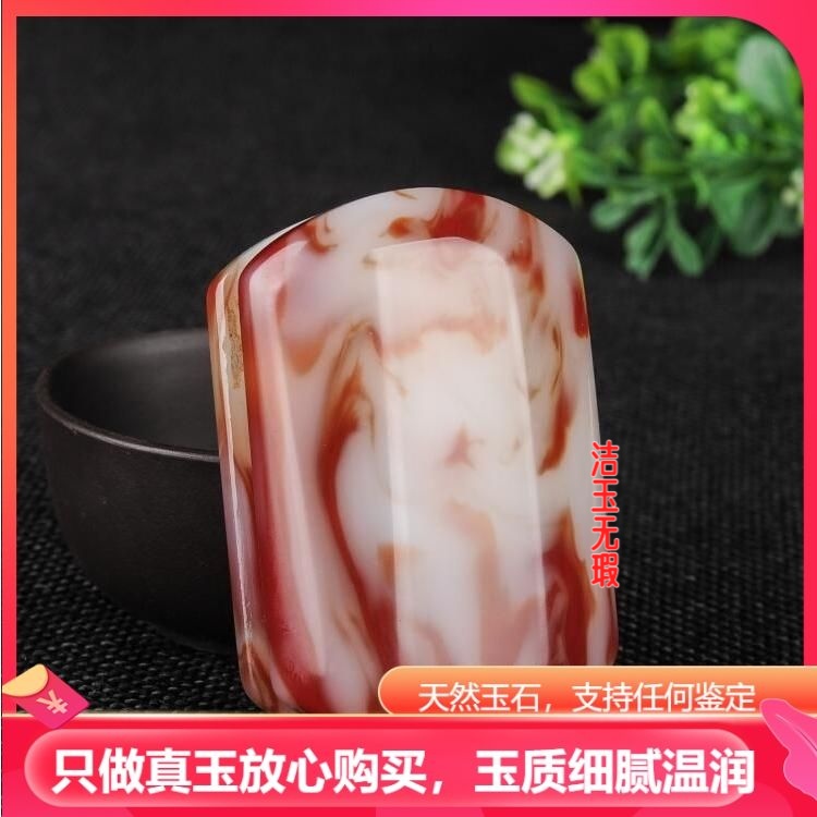 和田玉色丝玉皮带扣男款玉石貔貅腰扣鸡血玉石龙头皮带扣