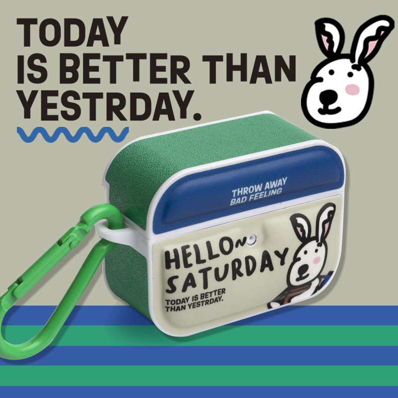 PaPaPa制造局 胖兔可爱磁吸AirPods pro3保护套2代耳机套4代苹果新款适用,3C数码配件,耳机保护套,淘宝优惠券,粉丝福利购,淘宝优惠卷