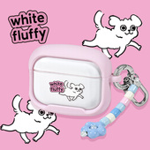 原创设计风可爱插画原创透明耳机套airpods PaPaPa制造局 彩色马卡龙 Pro2保护套4代保护套壳airpods耳机壳