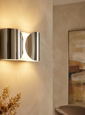 意大利 Foglio创意壁灯样板间大师设计氛围感金属个性艺术风灯具