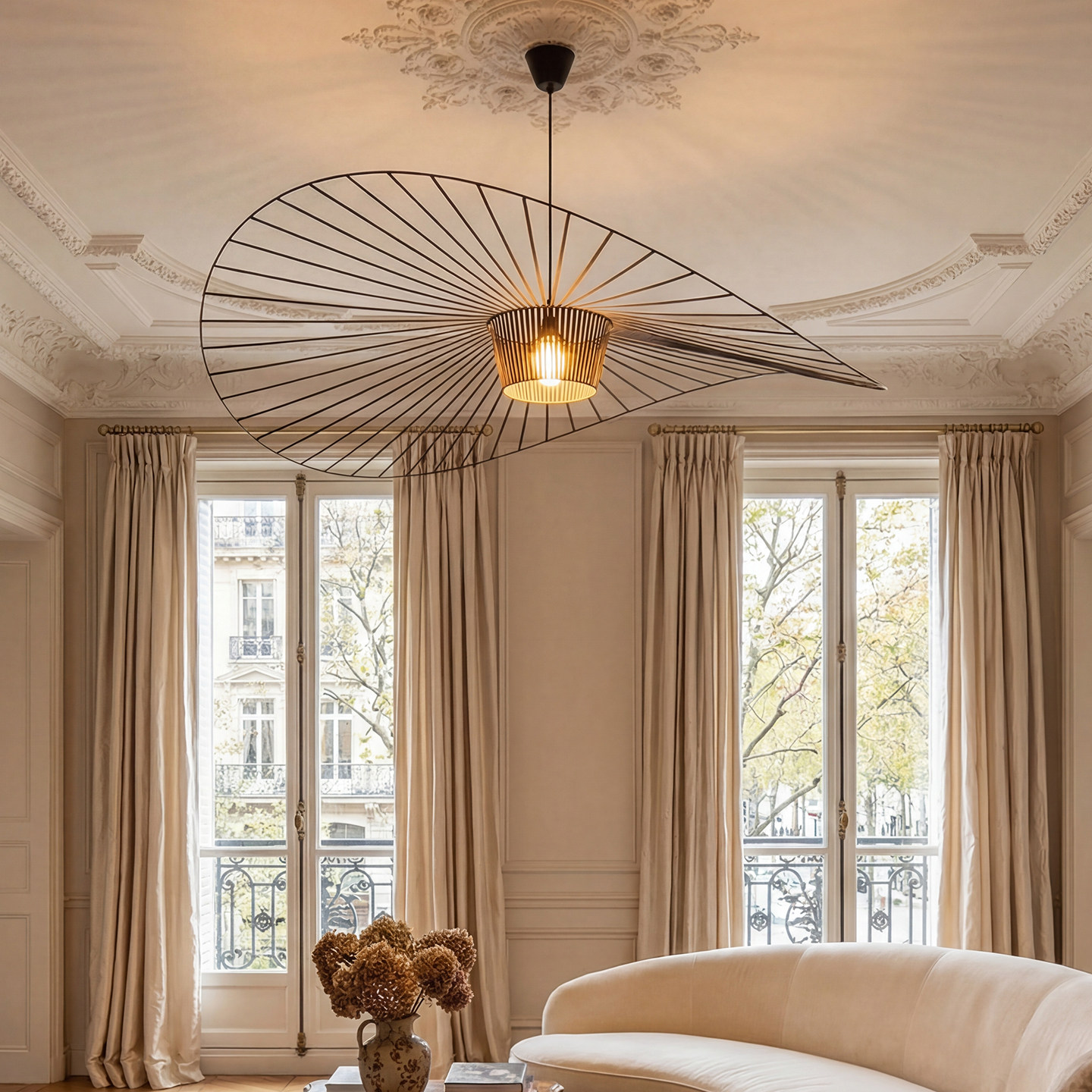 法式浪漫草帽吊灯北欧简约个性帽子灯酒店大堂客厅卧室房间餐厅灯,家装灯饰光源,客厅吊灯,淘宝优惠券,粉丝福利购,淘宝优惠卷