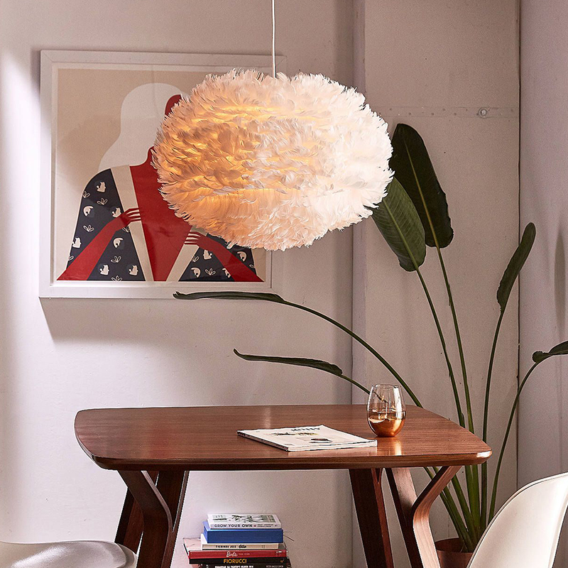 丹麦UmageEos北欧羽毛卧室吊灯