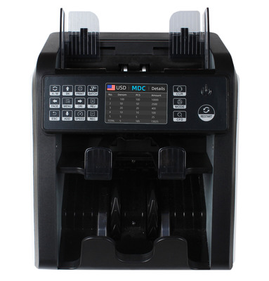 鑫玮XW-760美元欧元新加坡阿根廷法郎二口货币纸币清分机