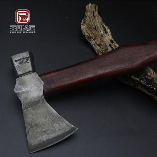 王荣打铁花纹钢大马士革