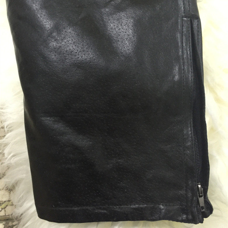 Pantalon cuir homme droit pour hiver - Ref 1483193 Image 3