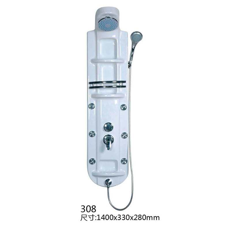 广东厂家直销淋浴屏淋浴器白色亚克性感时尚牛骨红色卡纸