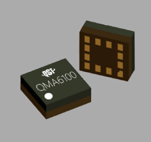 QST 三轴 加速度 传感器  QMA6100P 硬件 计步 原装 正品 23+