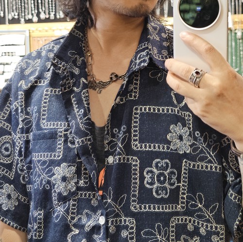 复古冰丝港风衬衫男女同款