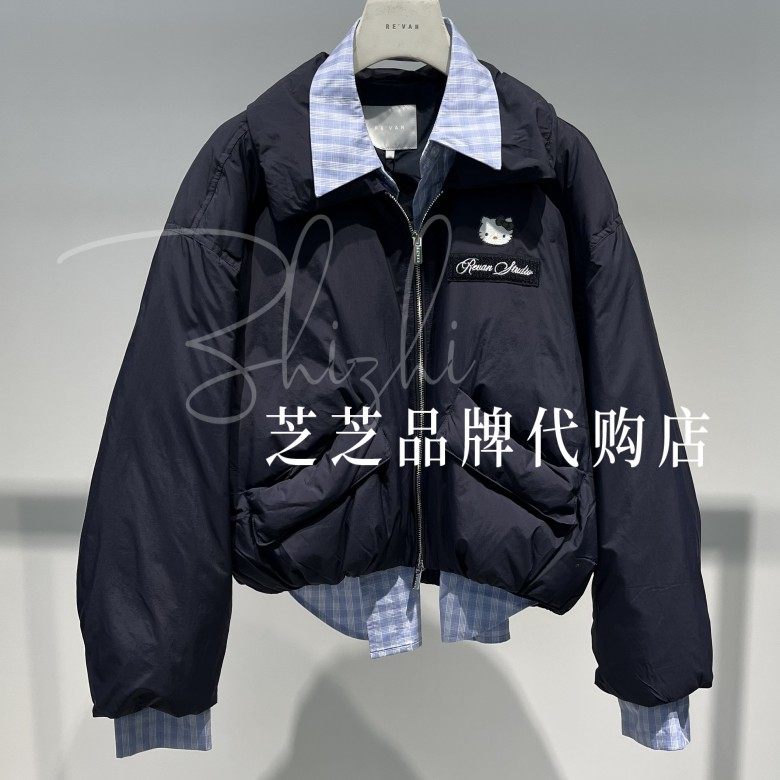 RL90501076原2699双皇冠专柜正品2025冬翻领HelloKitty羽绒服外套,女装/女士精品,羽绒服,淘宝优惠券,粉丝福利购,淘宝优惠卷