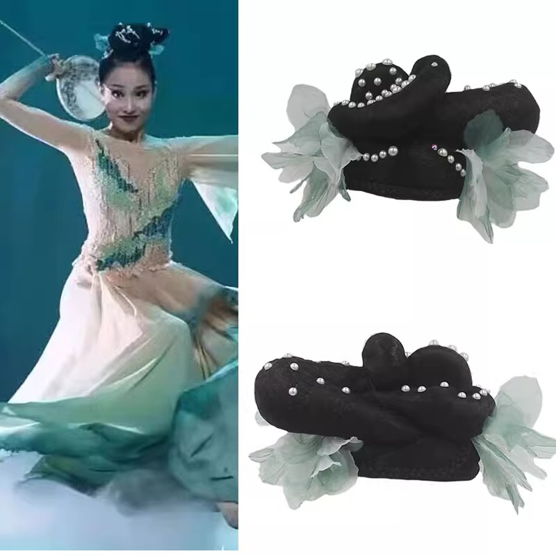 古典舞蹈醉清波独舞艺考头饰图片