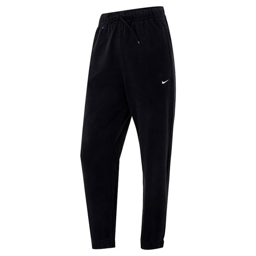 优购nike耐克女子运动休闲保暖毛绒束脚长裤FB5579-010