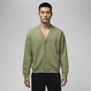 优购NIKE耐克男子AS  J FLT FLC CARDIGAN LB夹克外套IW6371-334
