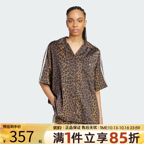 优购adidas阿迪达斯三叶草女子上衣运动休闲短袖衬衫KA2678